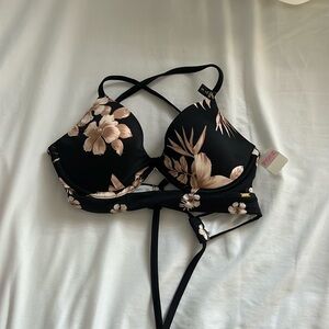 Pink brand push up bikini top